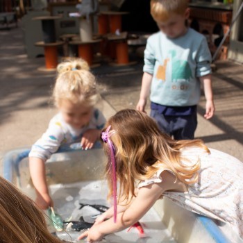 playing-with-water-in-garden