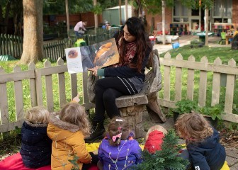 a-group-reading-outside